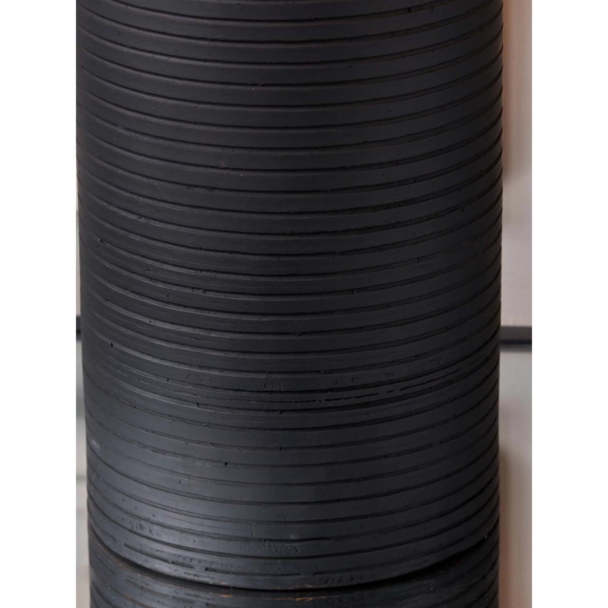Pacific Lifestyle Sierra Terracotta Table Lamp, Black – image 5