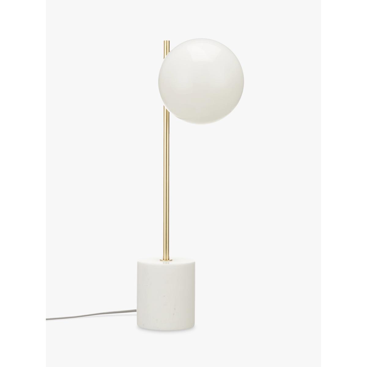 west elm Sphere + Stem Table Lamp, Brass – image 6