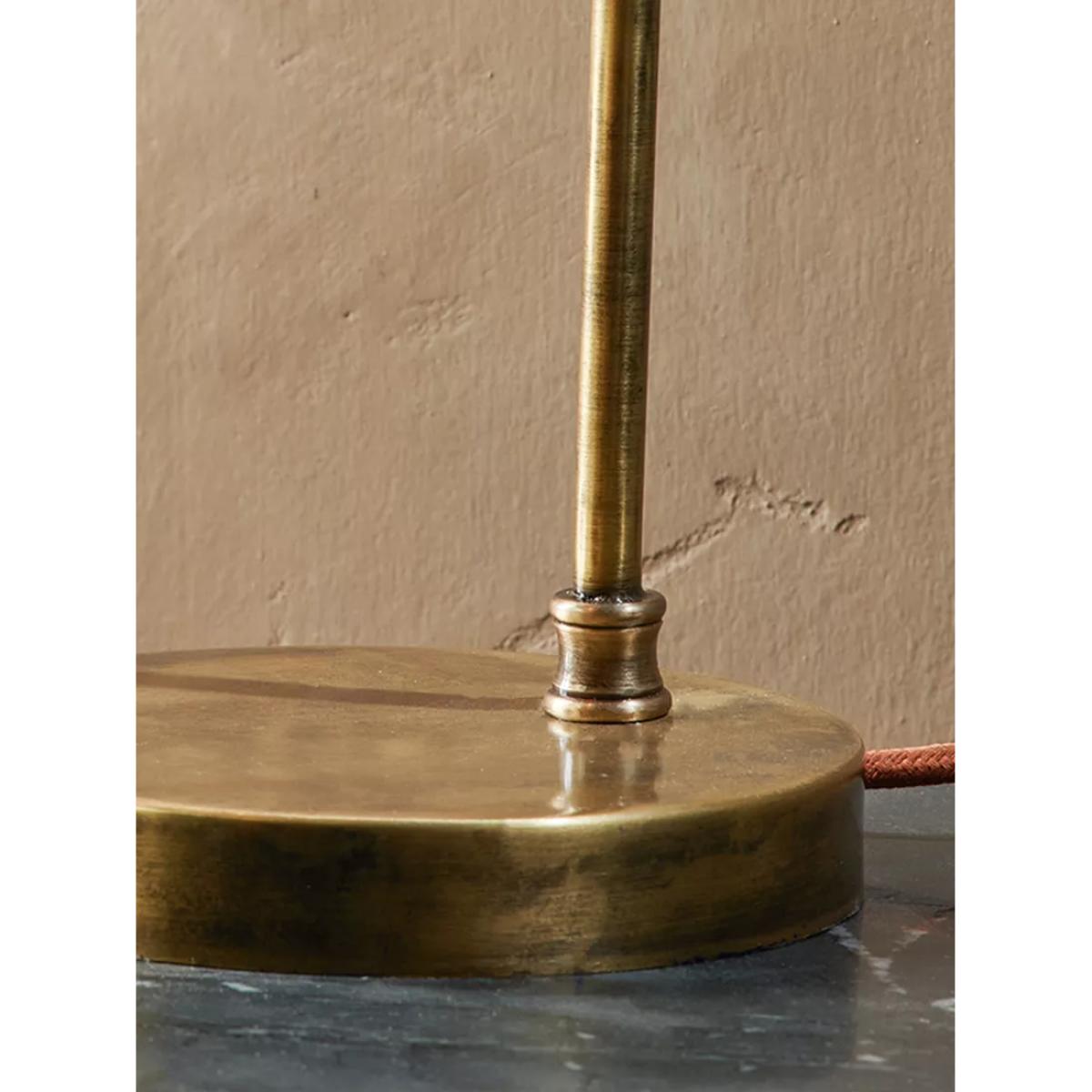 Nkuku Rarni Table Lamp, Antique Brass – image 2