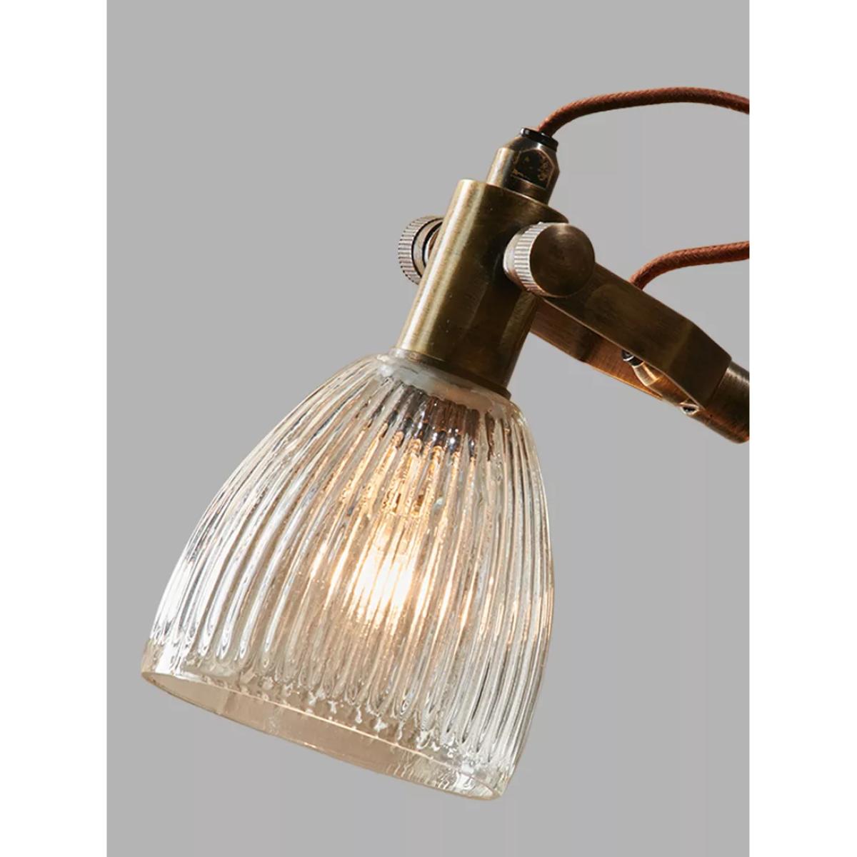 Nkuku Rarni Table Lamp, Antique Brass – image 6