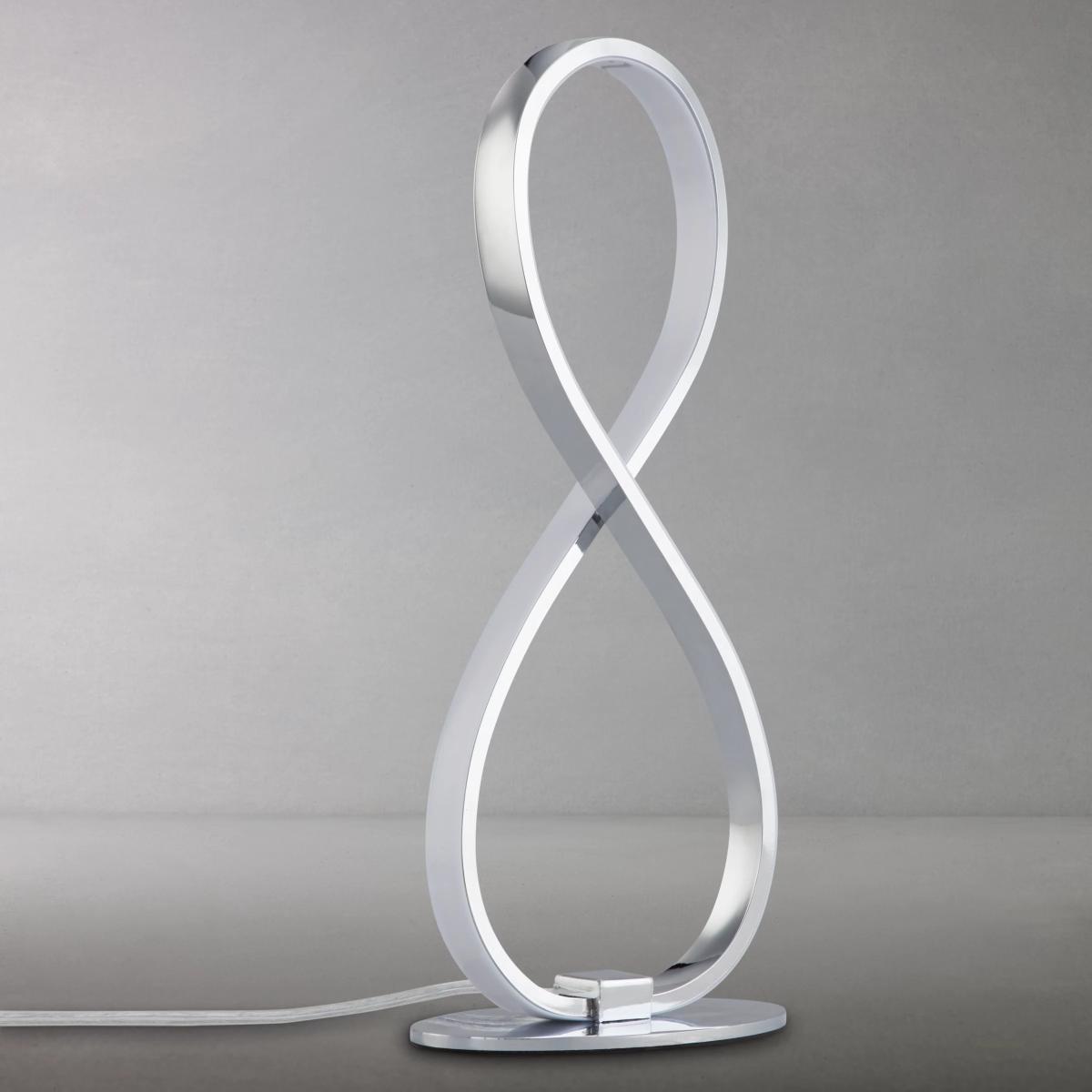 John Lewis & Partners Ora LED Table Lamp, Chrome – image 3