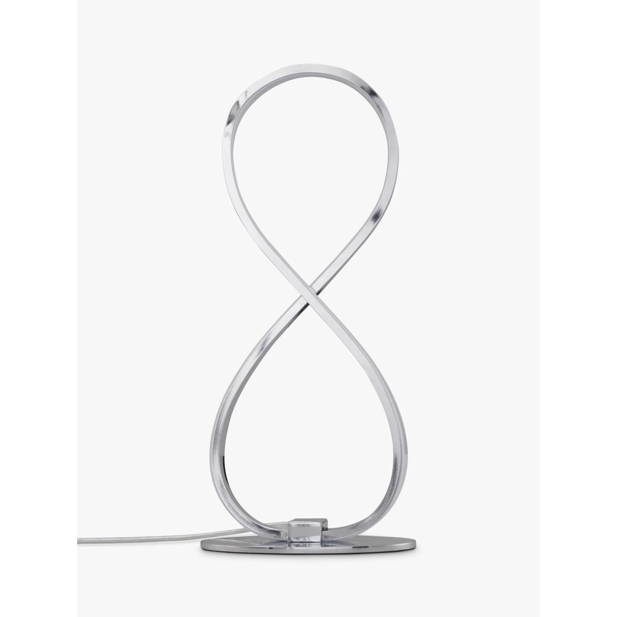 John Lewis & Partners Ora LED Table Lamp, Chrome – image 5