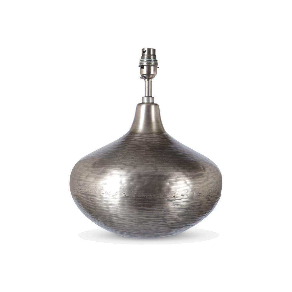 John Lewis & Partners Hammered Onion Lamp Base, H30cm – image 1