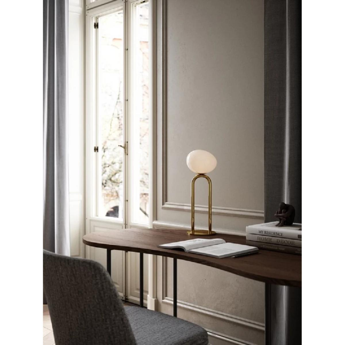 Nordlux Shapes Table Lamp, Brass/White – image 4