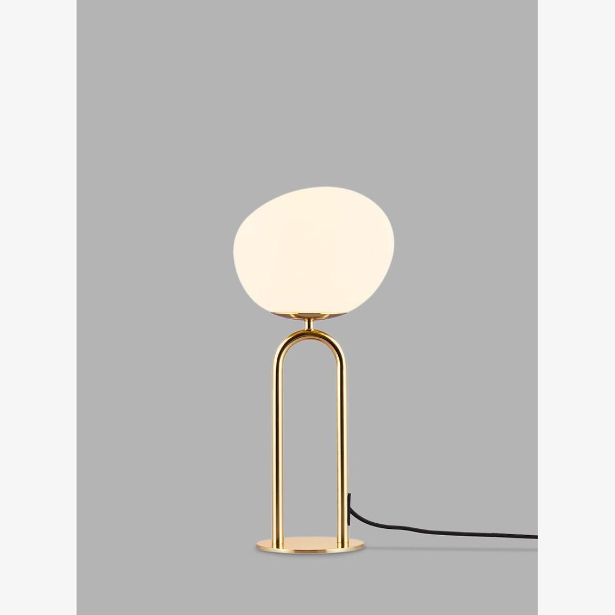 Nordlux Shapes Table Lamp, Brass/White – image 1