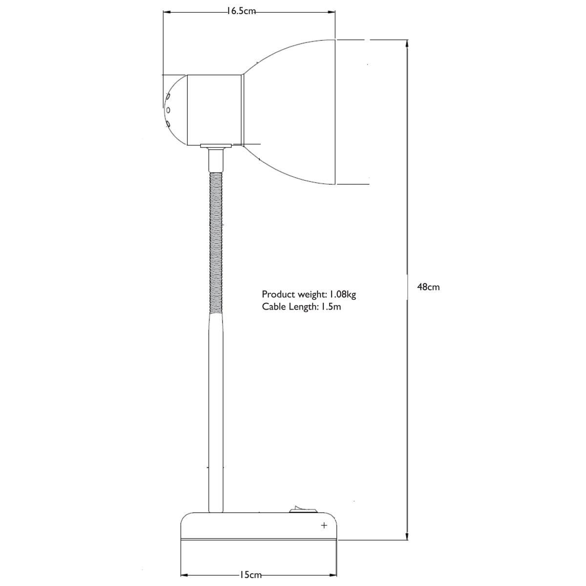 ANYDAY John Lewis & Partners Brandon Desk Lamp – image 9