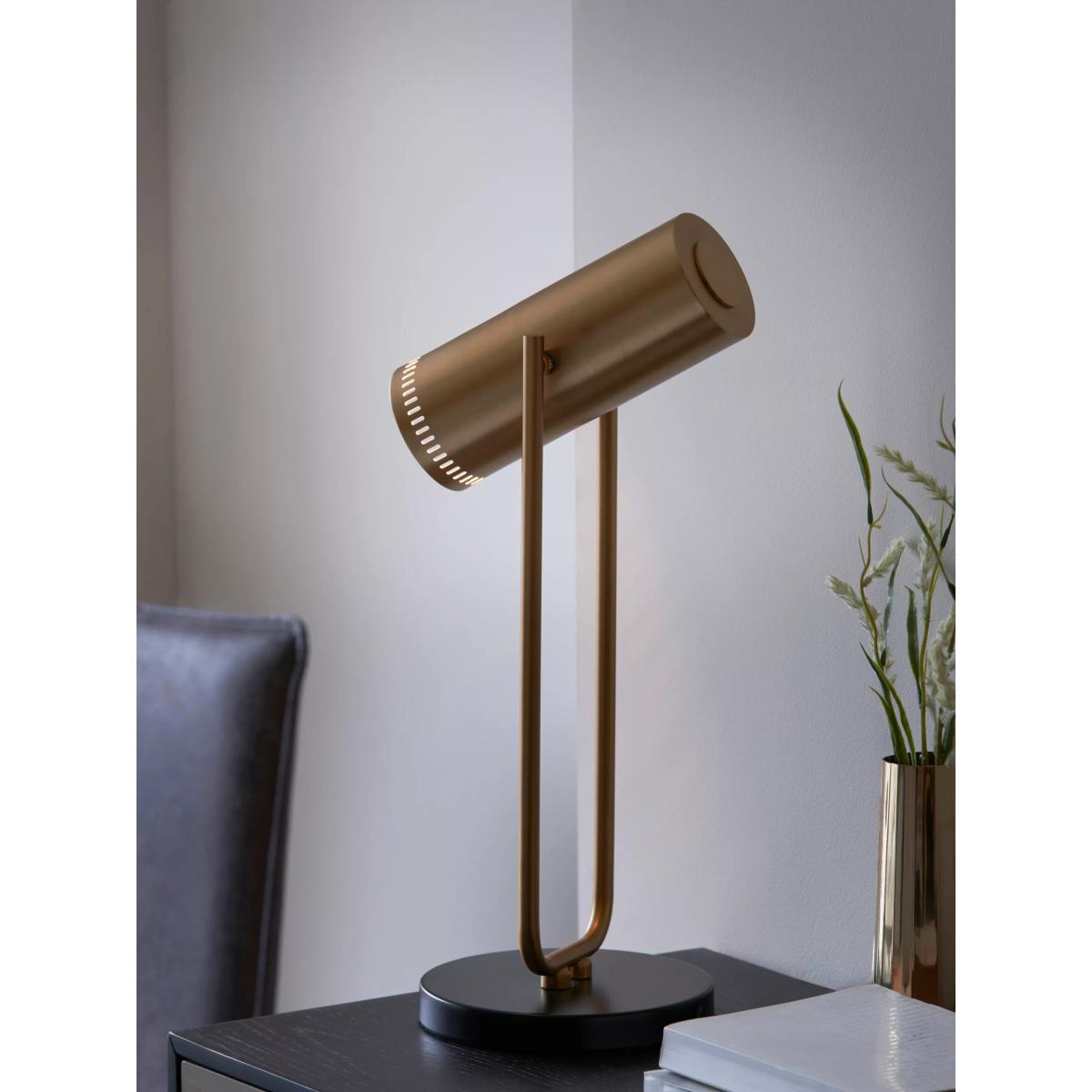 John Lewis Beacon Table Lamp, Gold – image 4