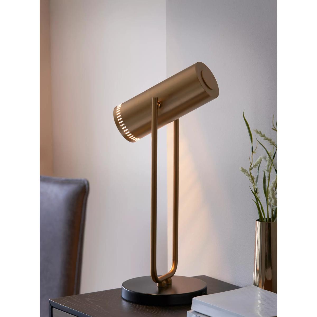 John Lewis Beacon Table Lamp, Gold – image 6