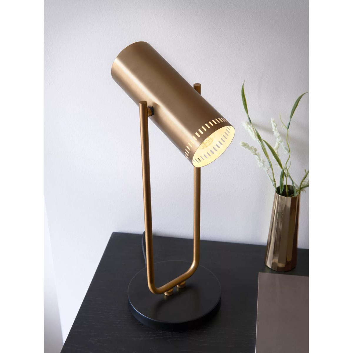 John Lewis Beacon Table Lamp, Gold – image 8