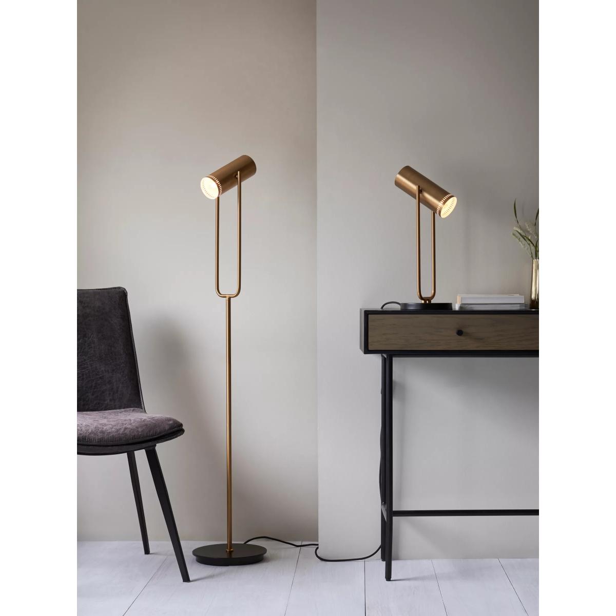 John Lewis Beacon Table Lamp, Gold – image 9