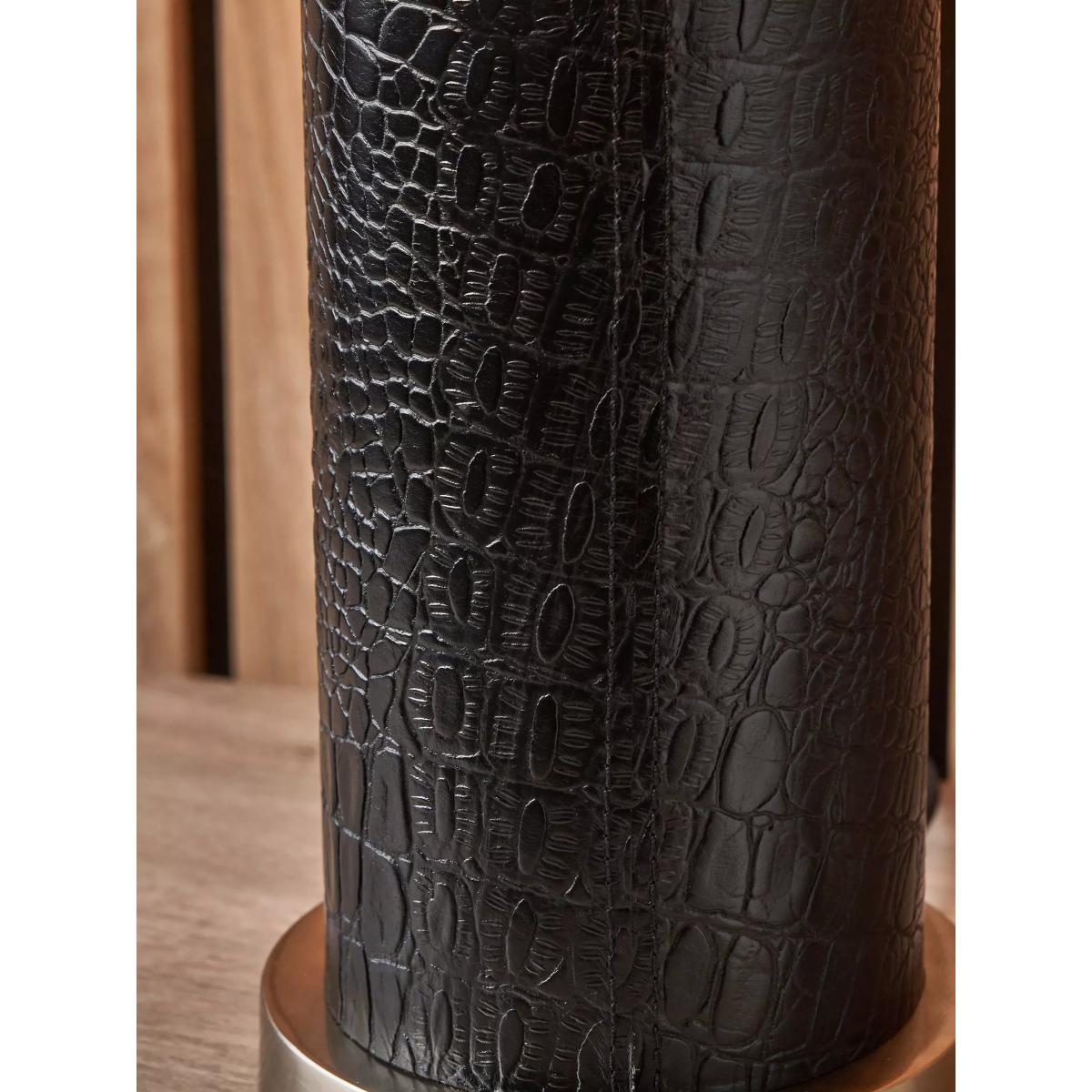 Pacific Lifestyle Laurence Cylinder Table Lamp, Black – image 5