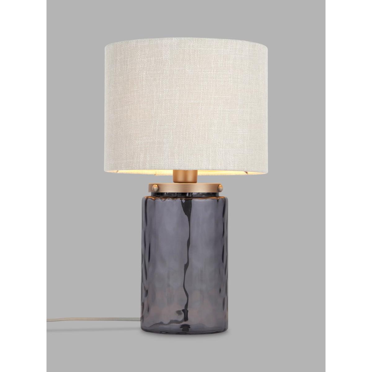 John Lewis & Partners Ripple Glass Table Lamp, Green – image 5