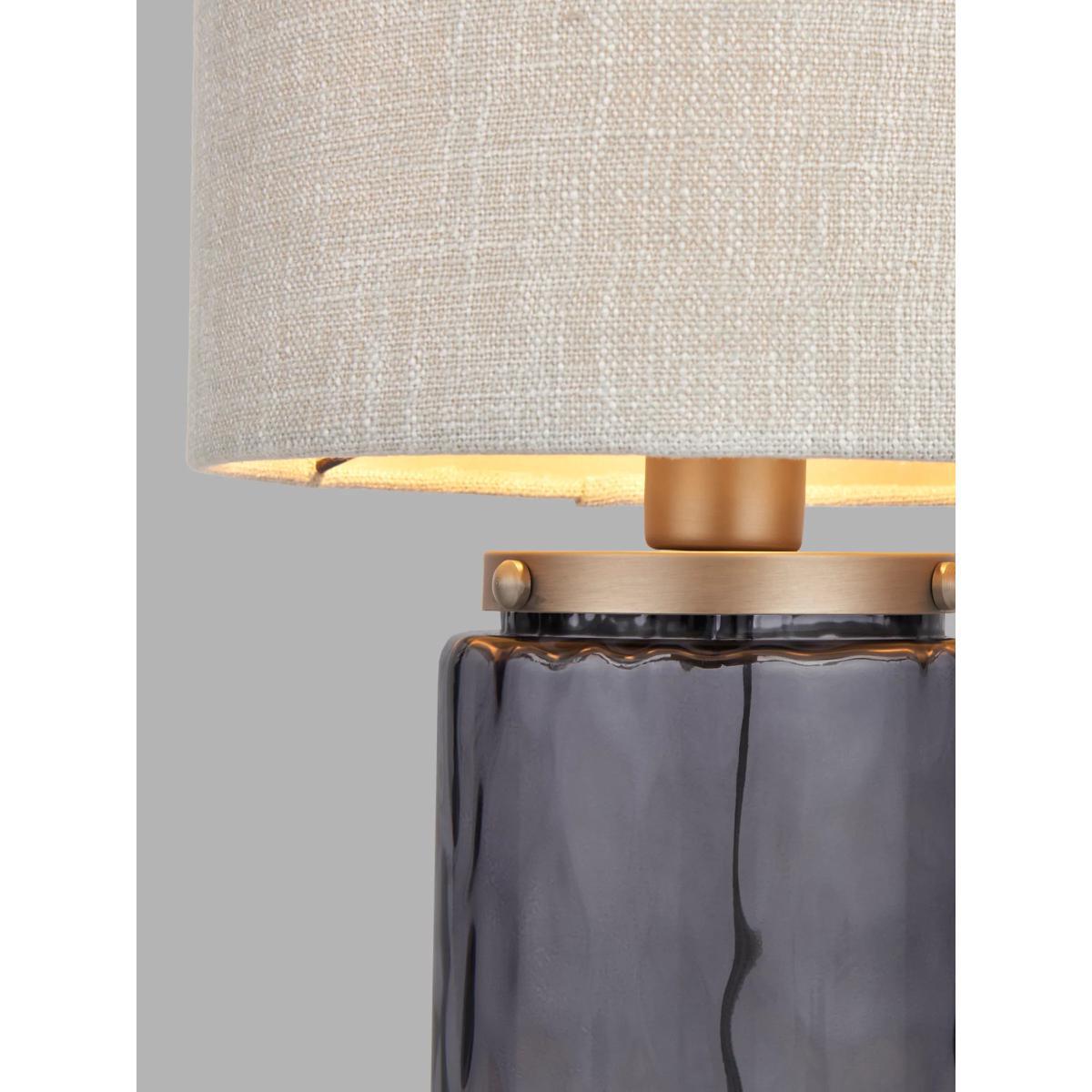 John Lewis & Partners Ripple Glass Table Lamp, Green – image 7