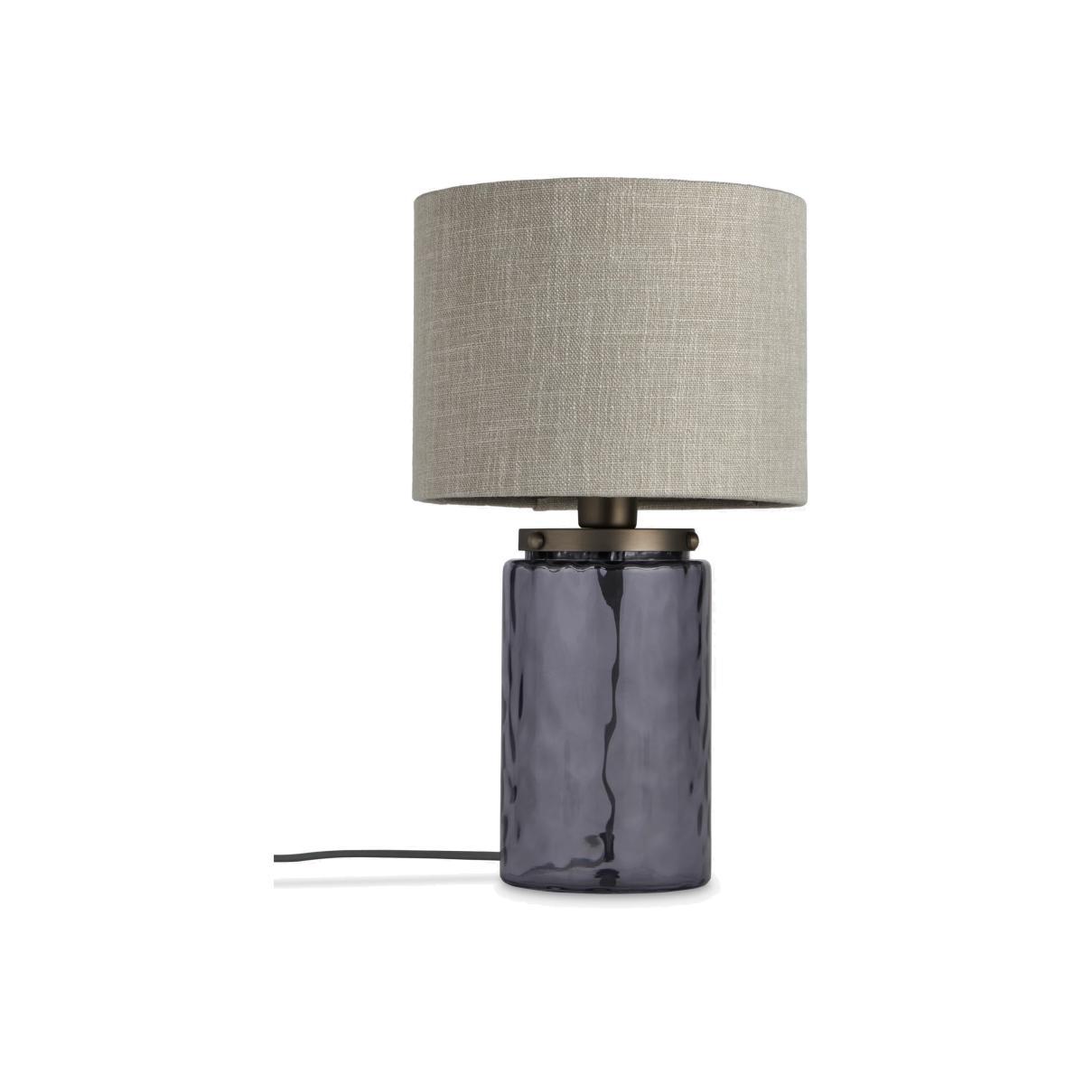 John Lewis & Partners Ripple Glass Table Lamp, Green – image 1