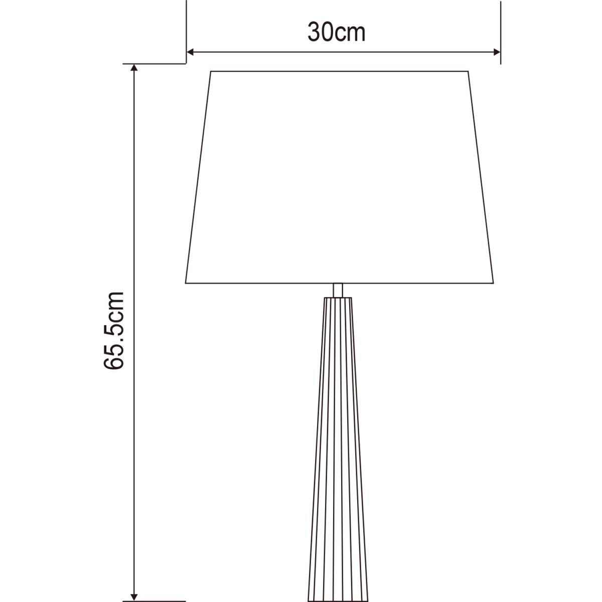 Laura Ashley Blake Tall Crystal Glass Table Lamp, Clear – image 9