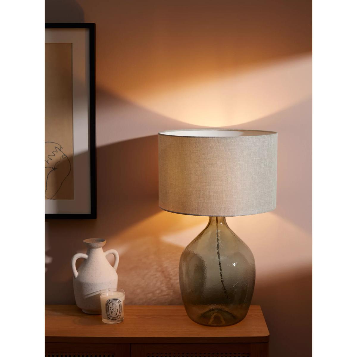 John Lewis & Partners Textured Glass Table Lamp – image 2