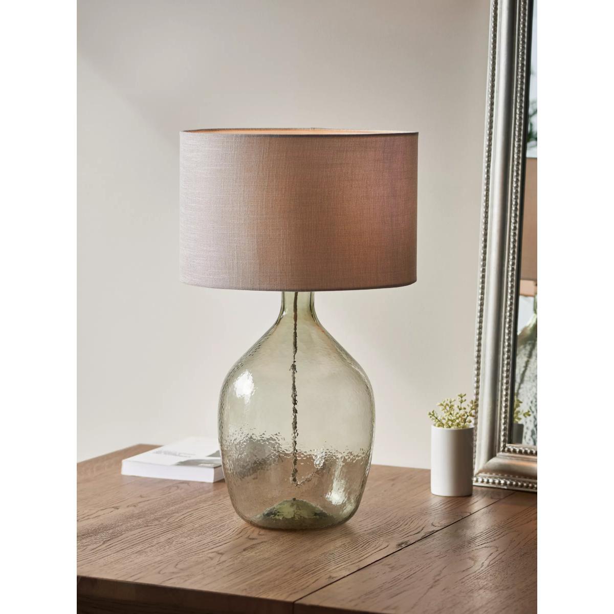 John Lewis & Partners Textured Glass Table Lamp – image 7