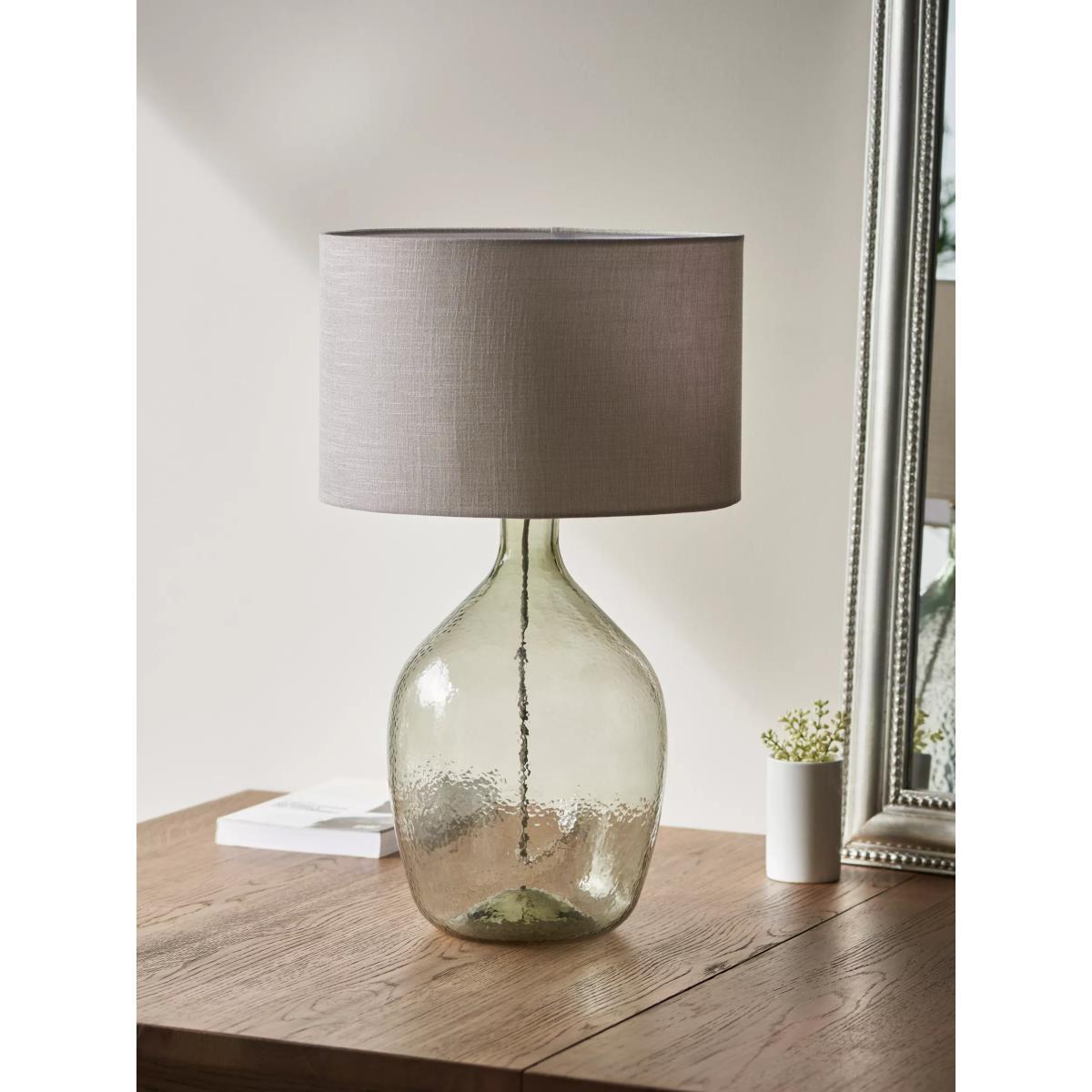 John Lewis & Partners Textured Glass Table Lamp – image 8