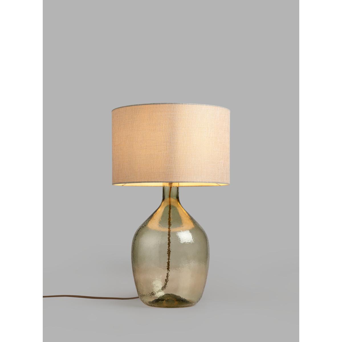 John Lewis & Partners Textured Glass Table Lamp – image 1