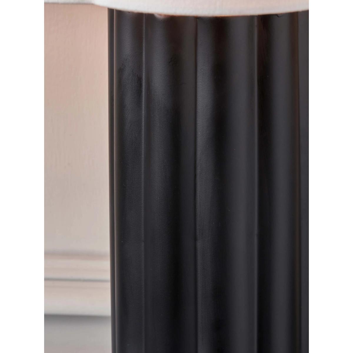 Pacific Lifestyle Petula Scallop Table Lamp, Black – image 6