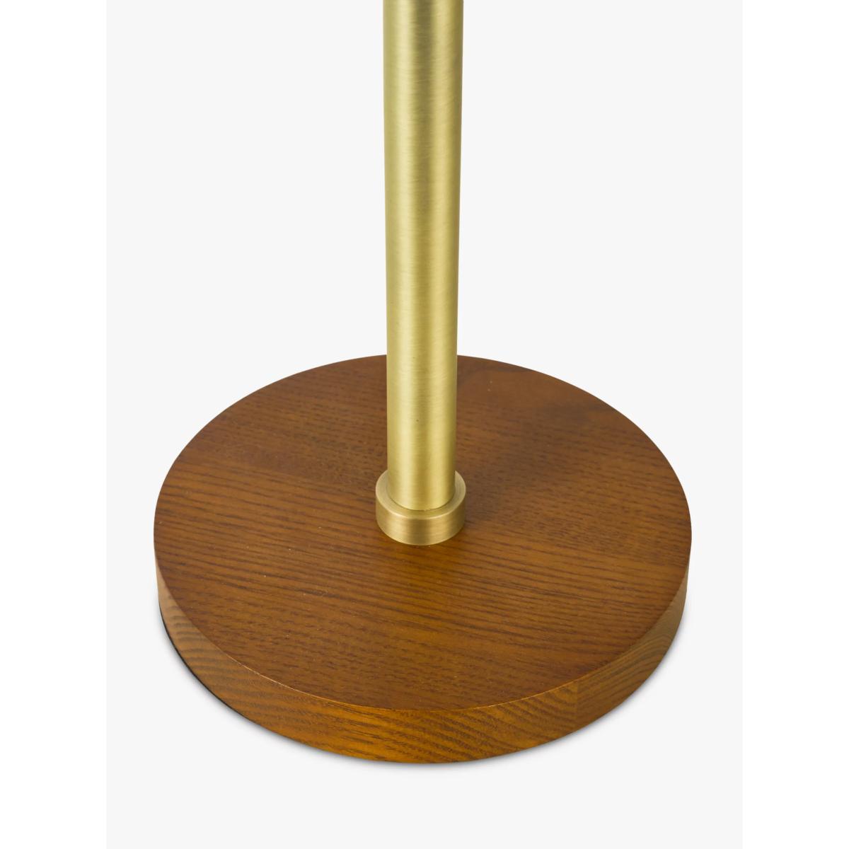 John Lewis Wooden Telescopic Table Lamp Base, Walnut – image 3