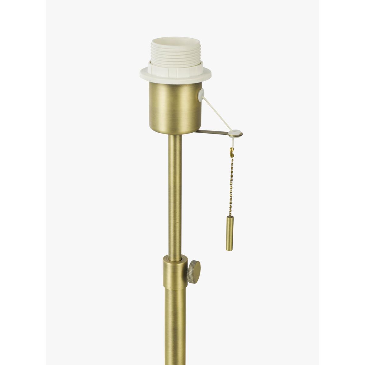 John Lewis Wooden Telescopic Table Lamp Base, Walnut – image 4