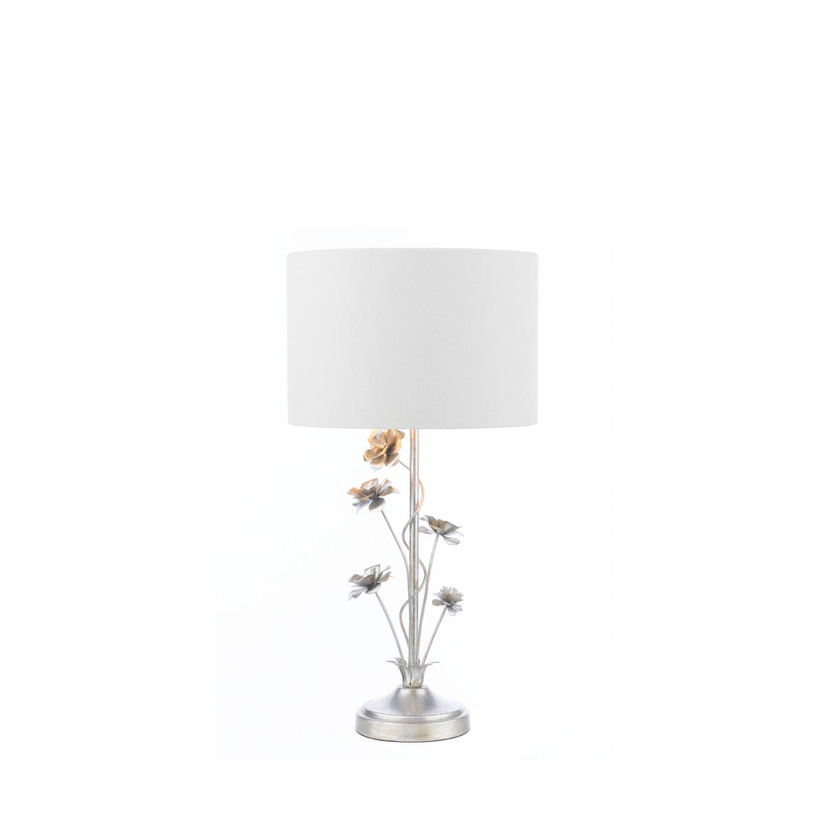Laura Ashley Lyndale Table Lamp, Silver – image 3