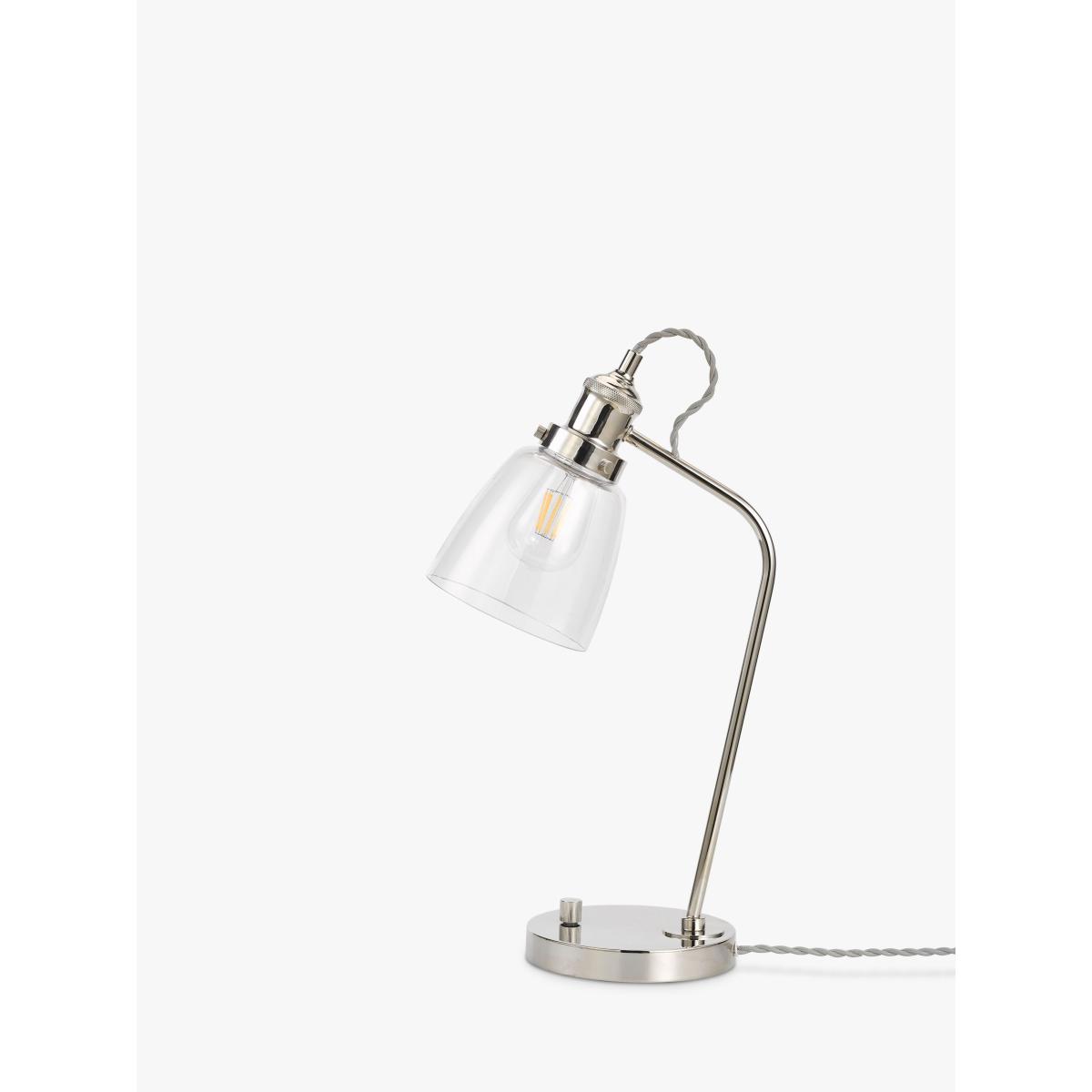 John Lewis Revival Desk Lamp, Polished Nickel – image 5