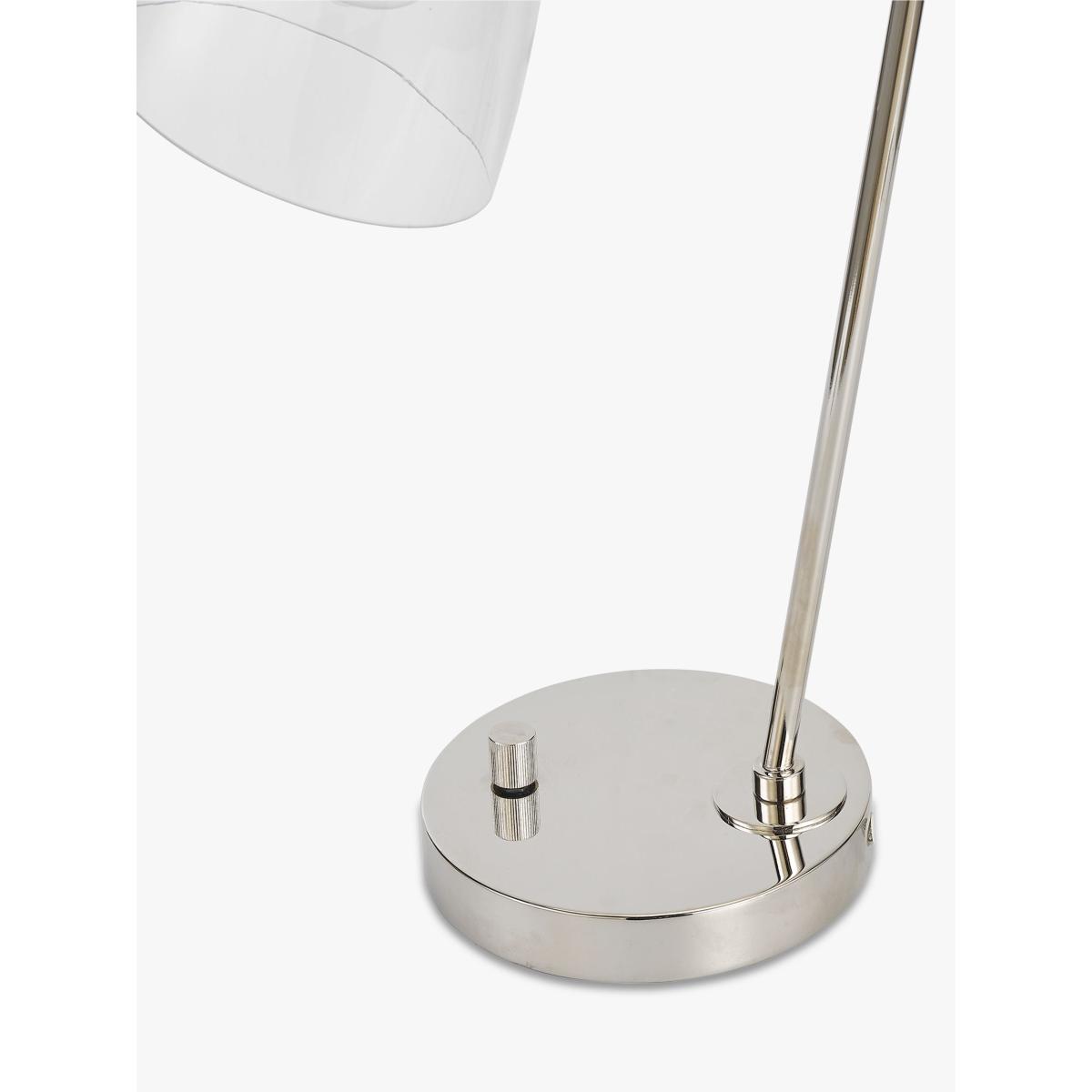 John Lewis Revival Desk Lamp, Polished Nickel – image 6