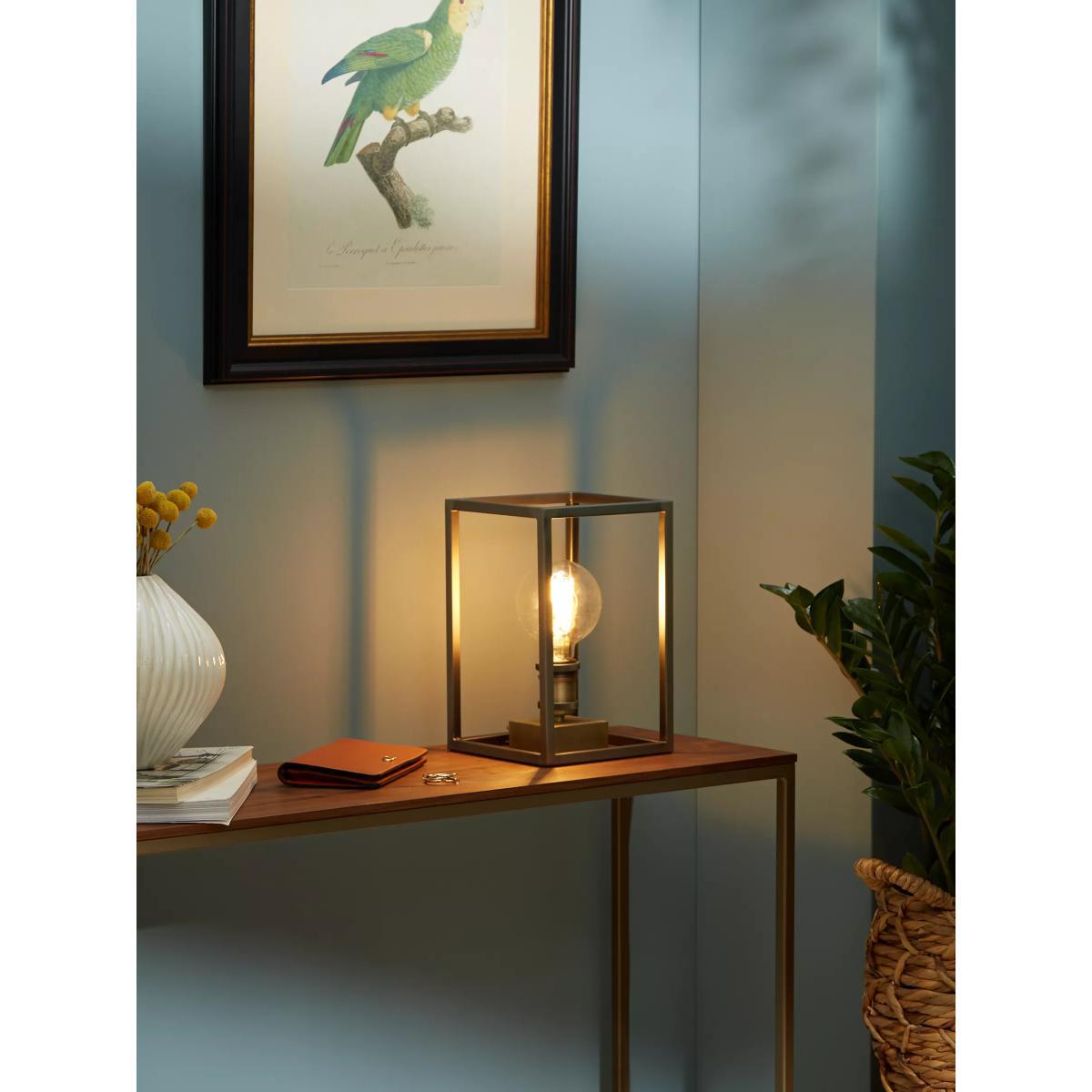 John Lewis & Partners Boundary Table Lamp, Brass/Pewter – image 2