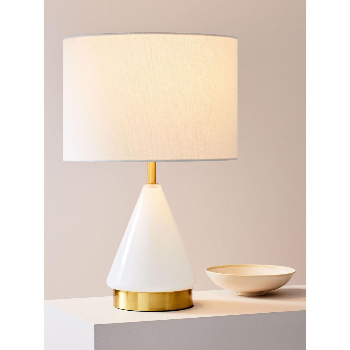 west elm Metalised Glass USB Table Lamp – image 2