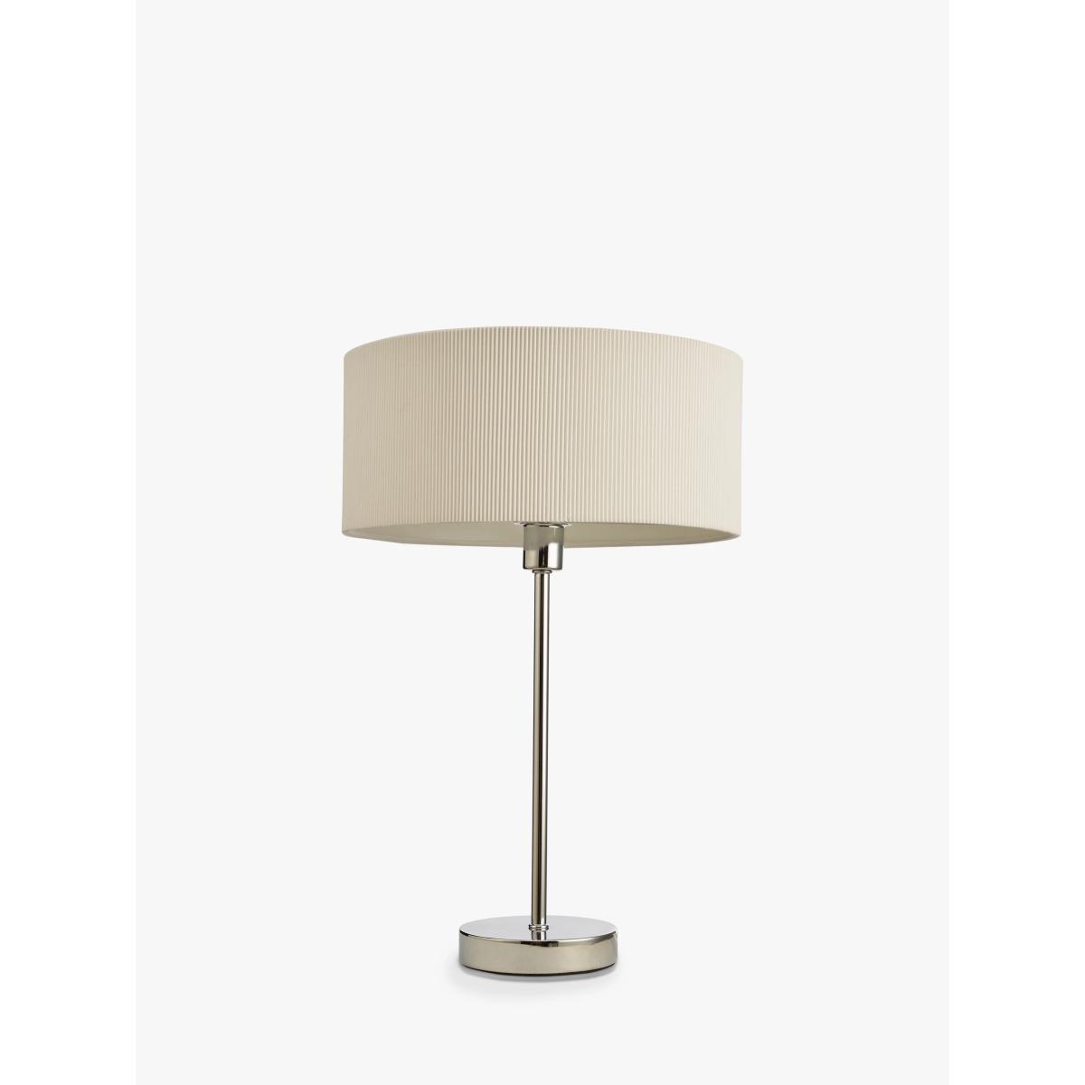 John Lewis & Partners Micropleat Table Lamp, Polished Chrome – image 5