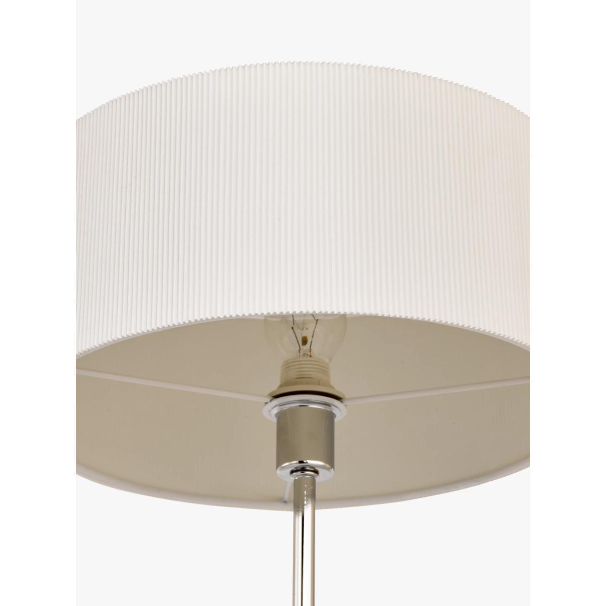 John Lewis & Partners Micropleat Table Lamp, Polished Chrome – image 8