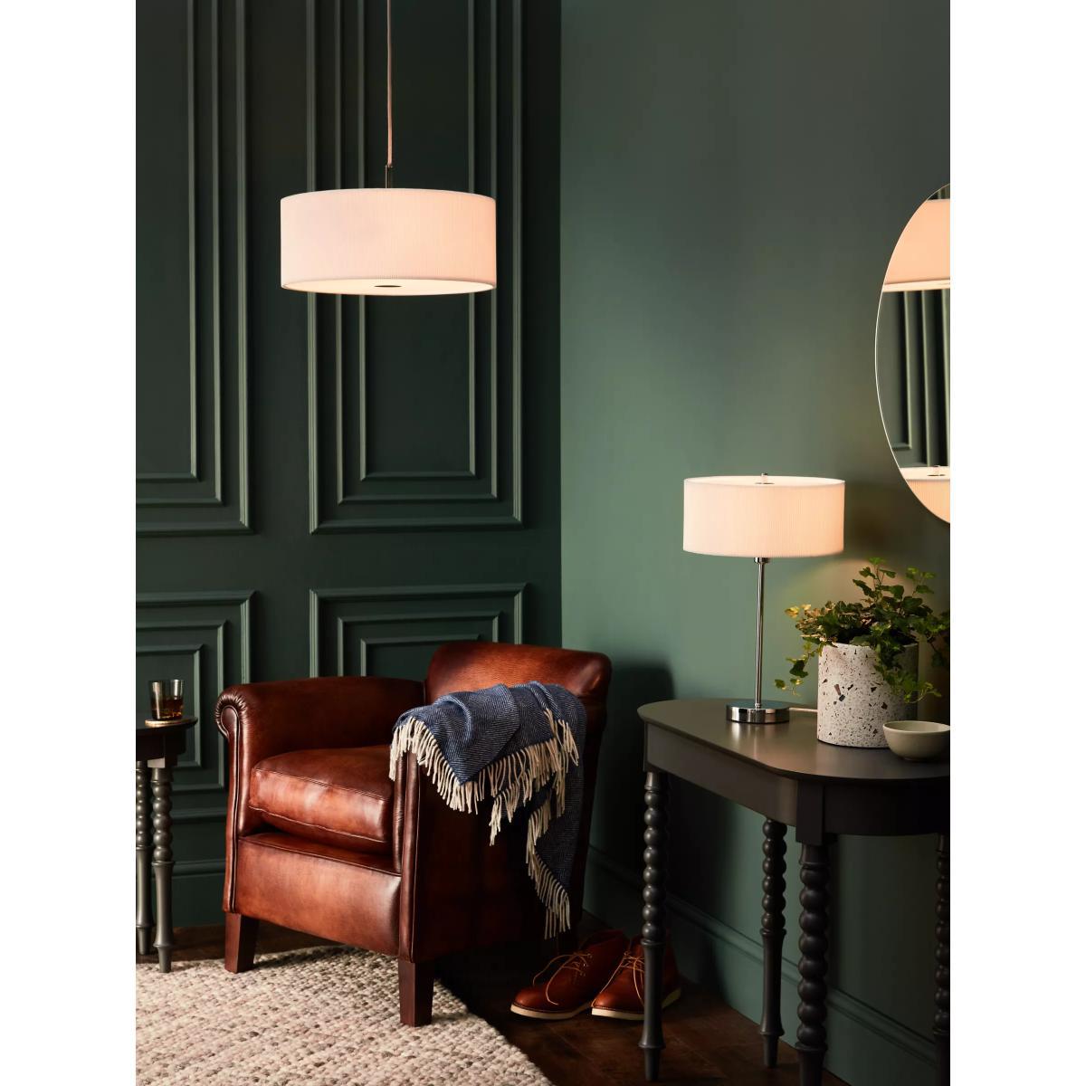 John Lewis & Partners Micropleat Table Lamp, Polished Chrome – image 10
