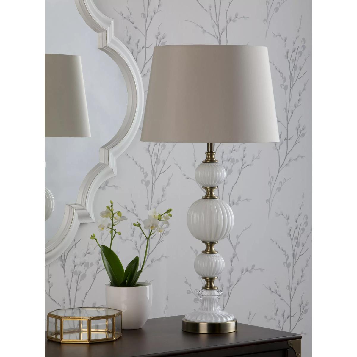 Laura Ashley Croxden Table Lamp, Antique Brass – image 2