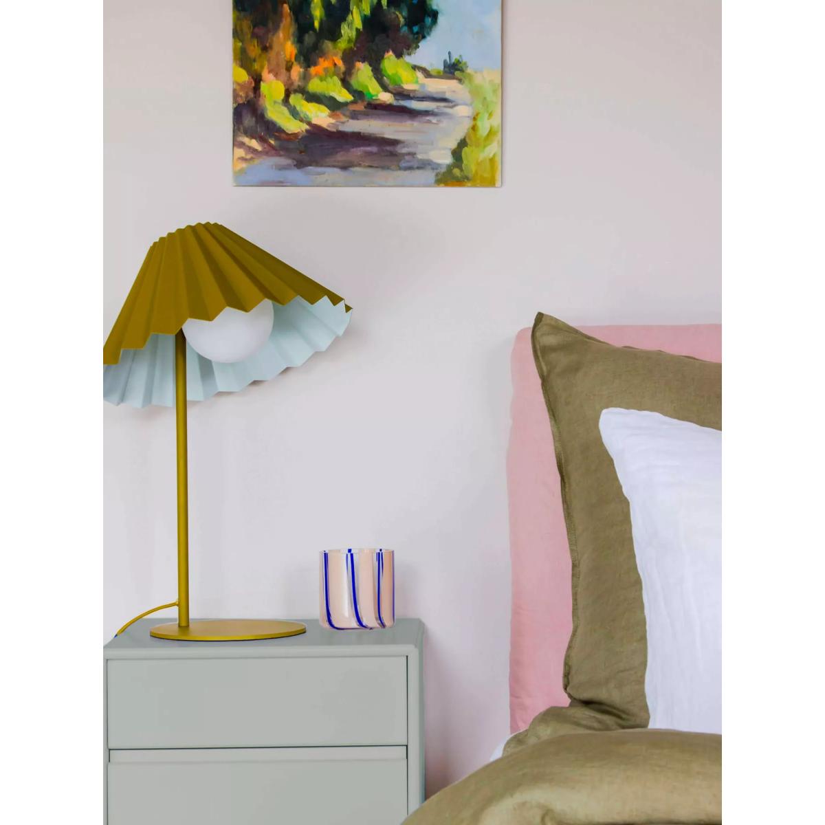 houseof Pleat Table Lamp, Moss Green/Blue – image 5