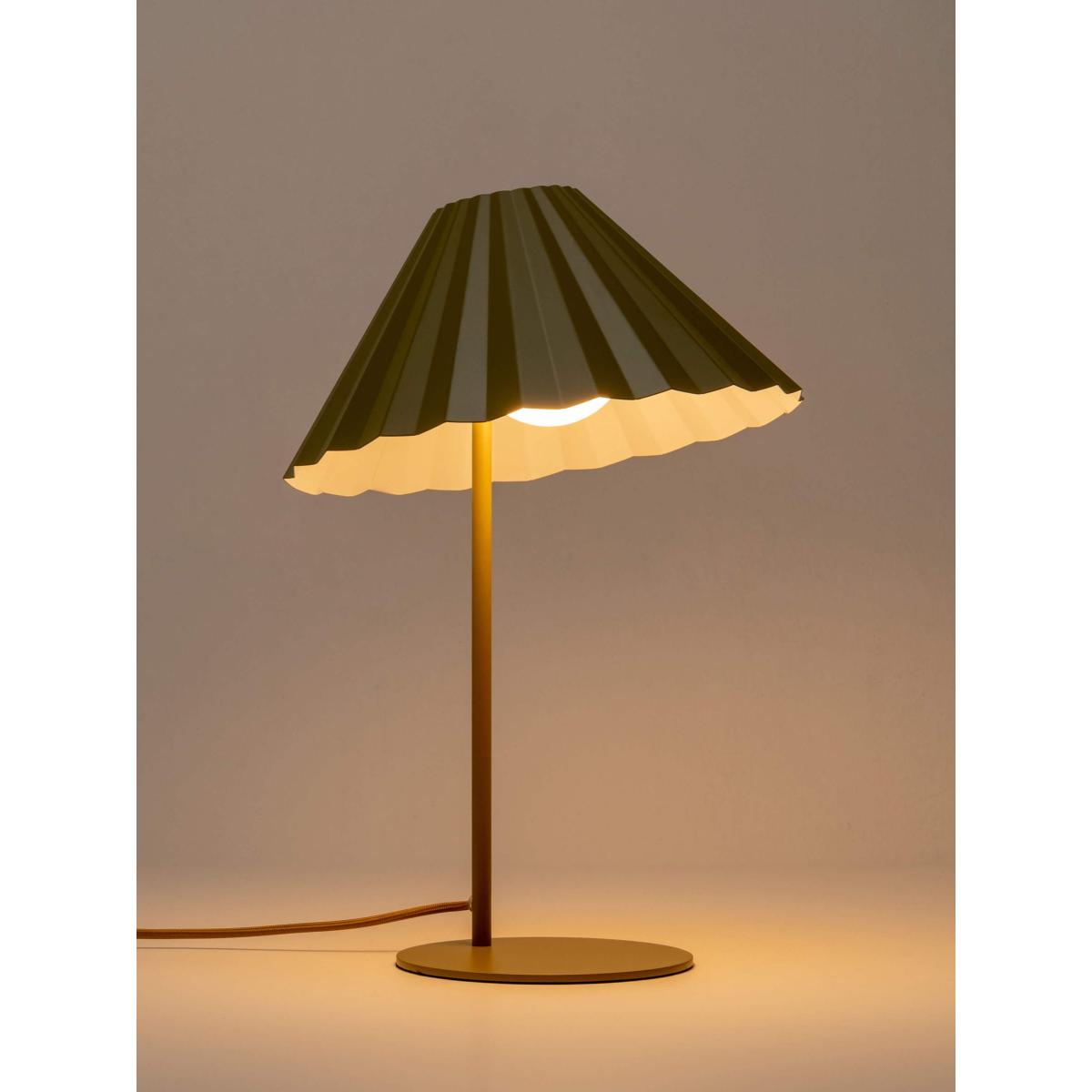 houseof Pleat Table Lamp, Moss Green/Blue – image 7