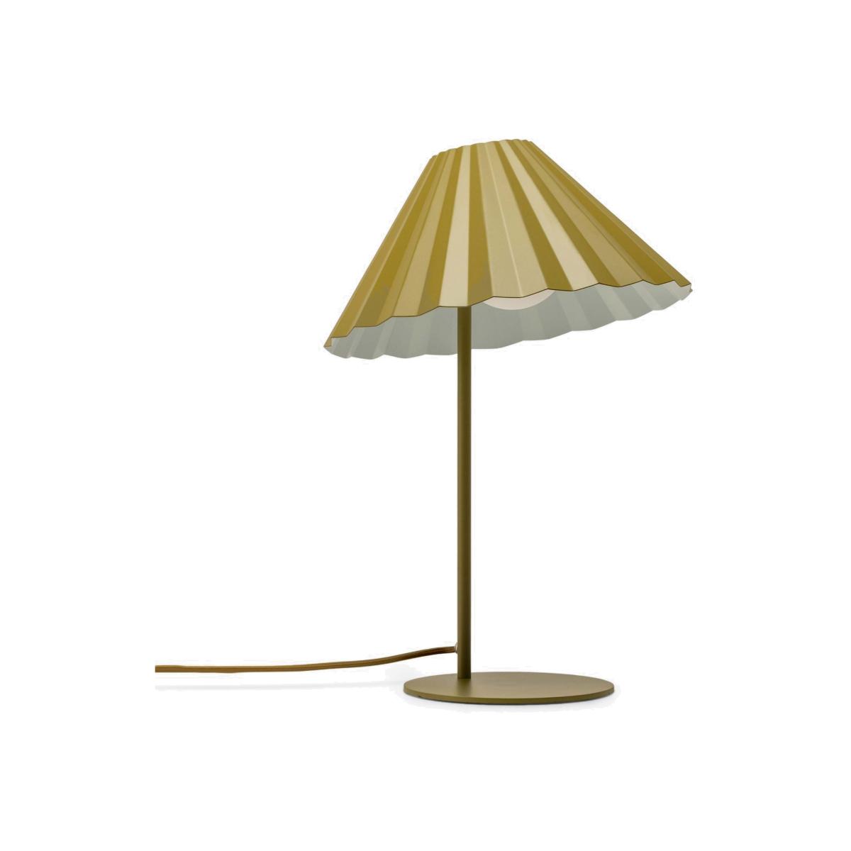 houseof Pleat Table Lamp, Moss Green/Blue – image 1