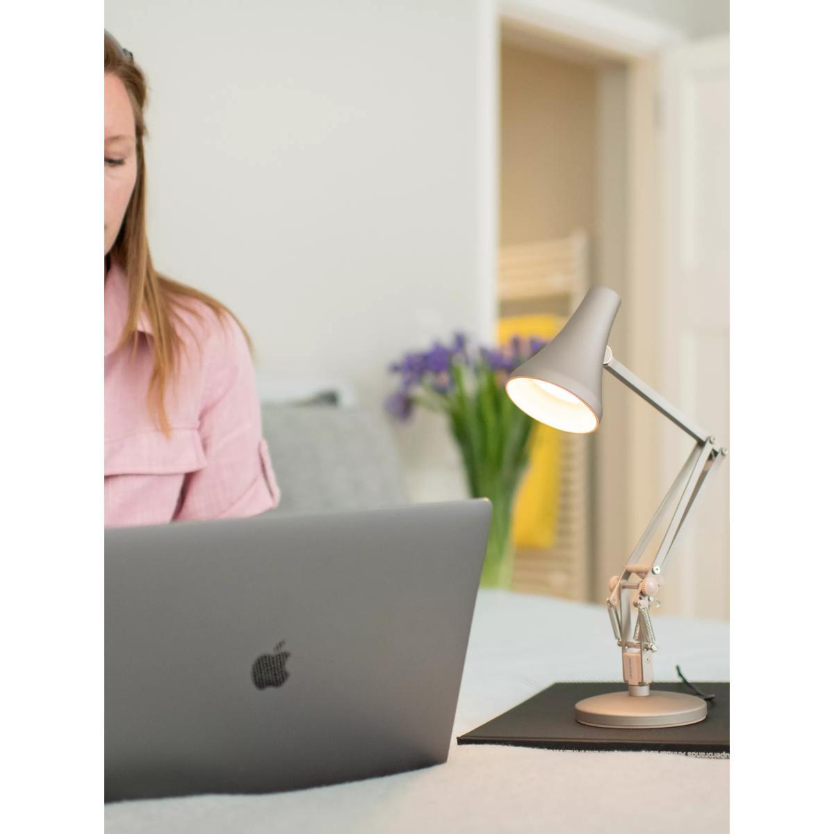 Anglepoise 90 Mini Mini LED Desk Lamp, Blush Silver – image 6