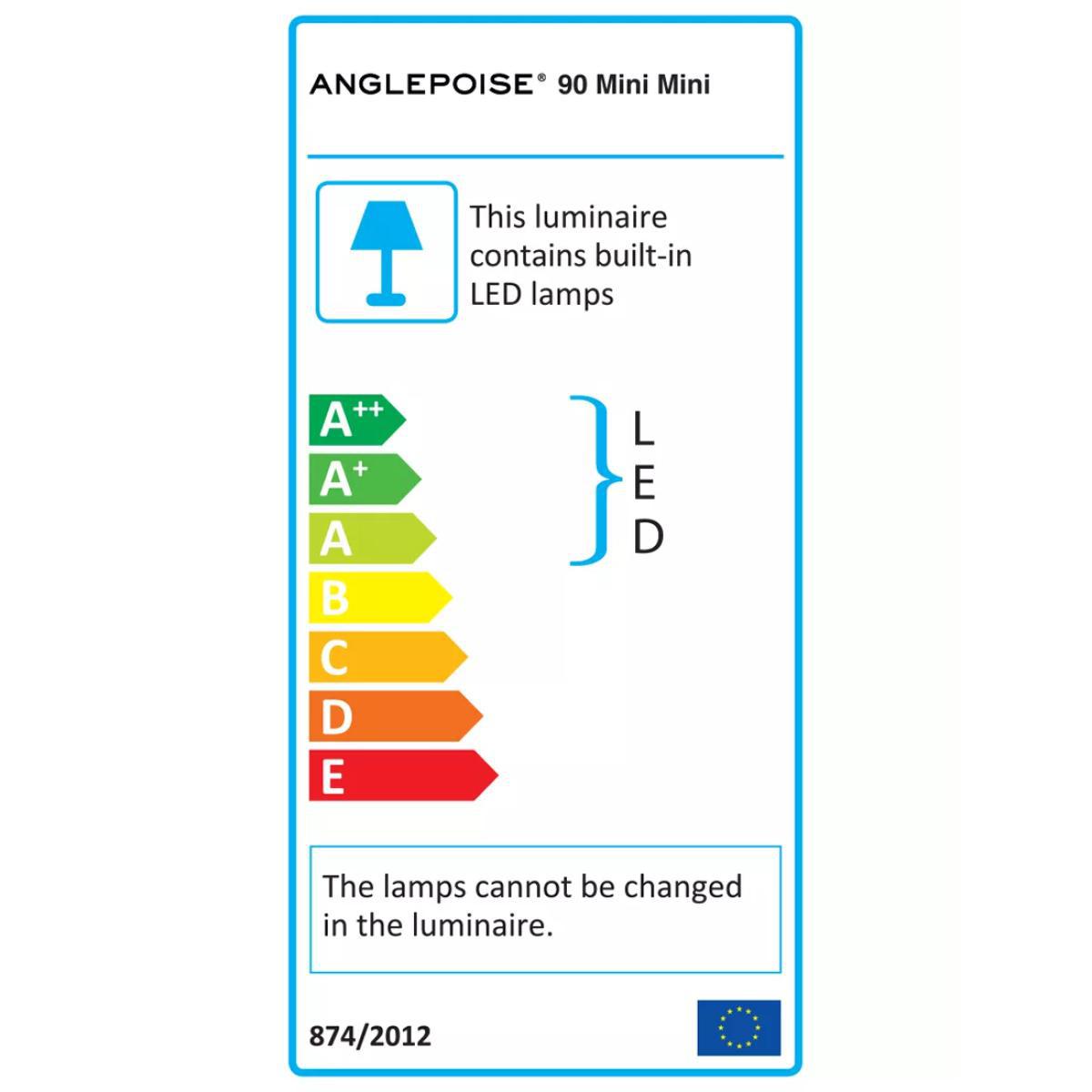 Anglepoise 90 Mini Mini LED Desk Lamp, Blush Silver – image 8