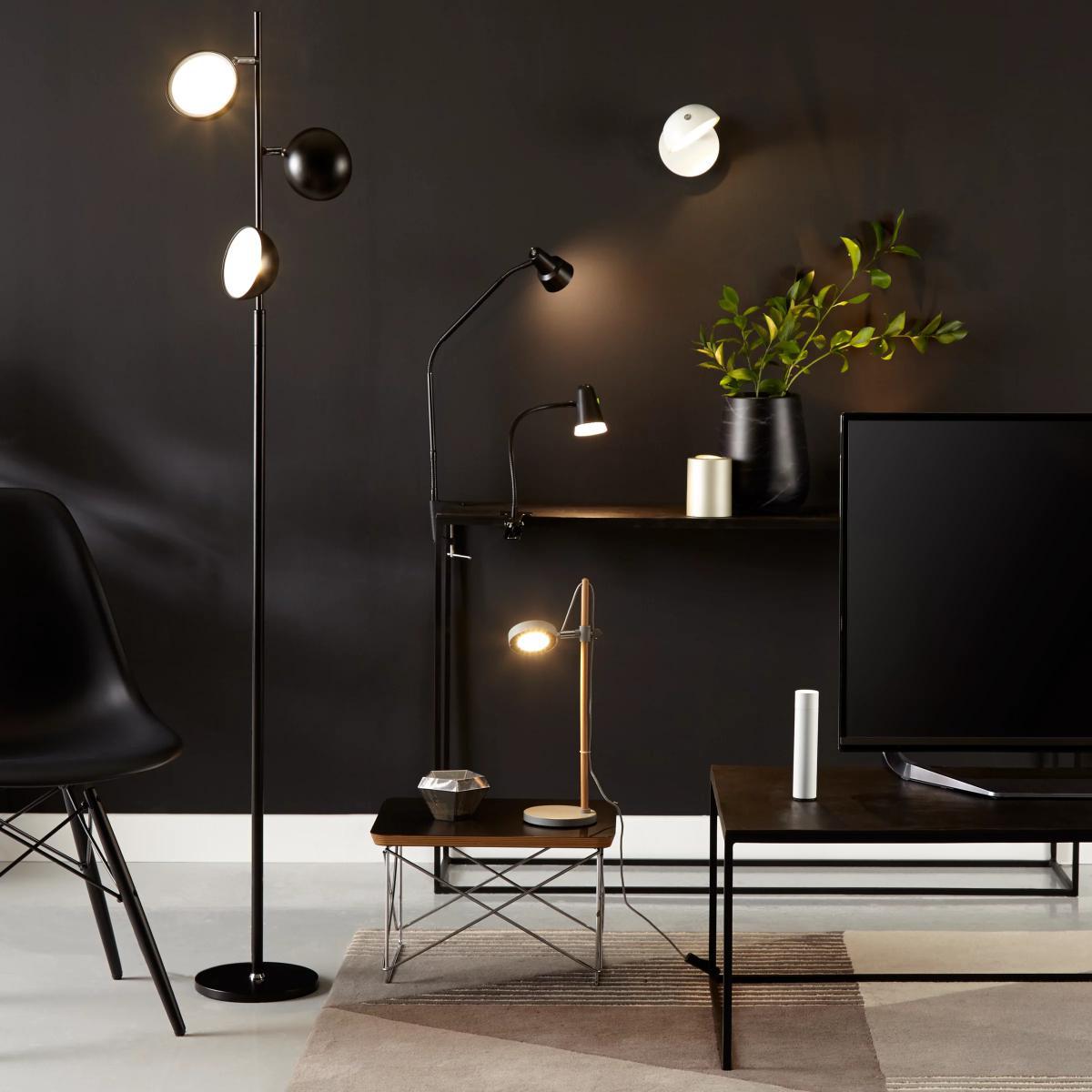 John Lewis & Partners Didi Table Uplighter, Gunmetal Grey – image 4