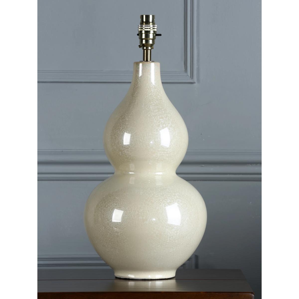 Laura Ashley Delphine Lustre Bobble Table Lamp, Pearl – image 3