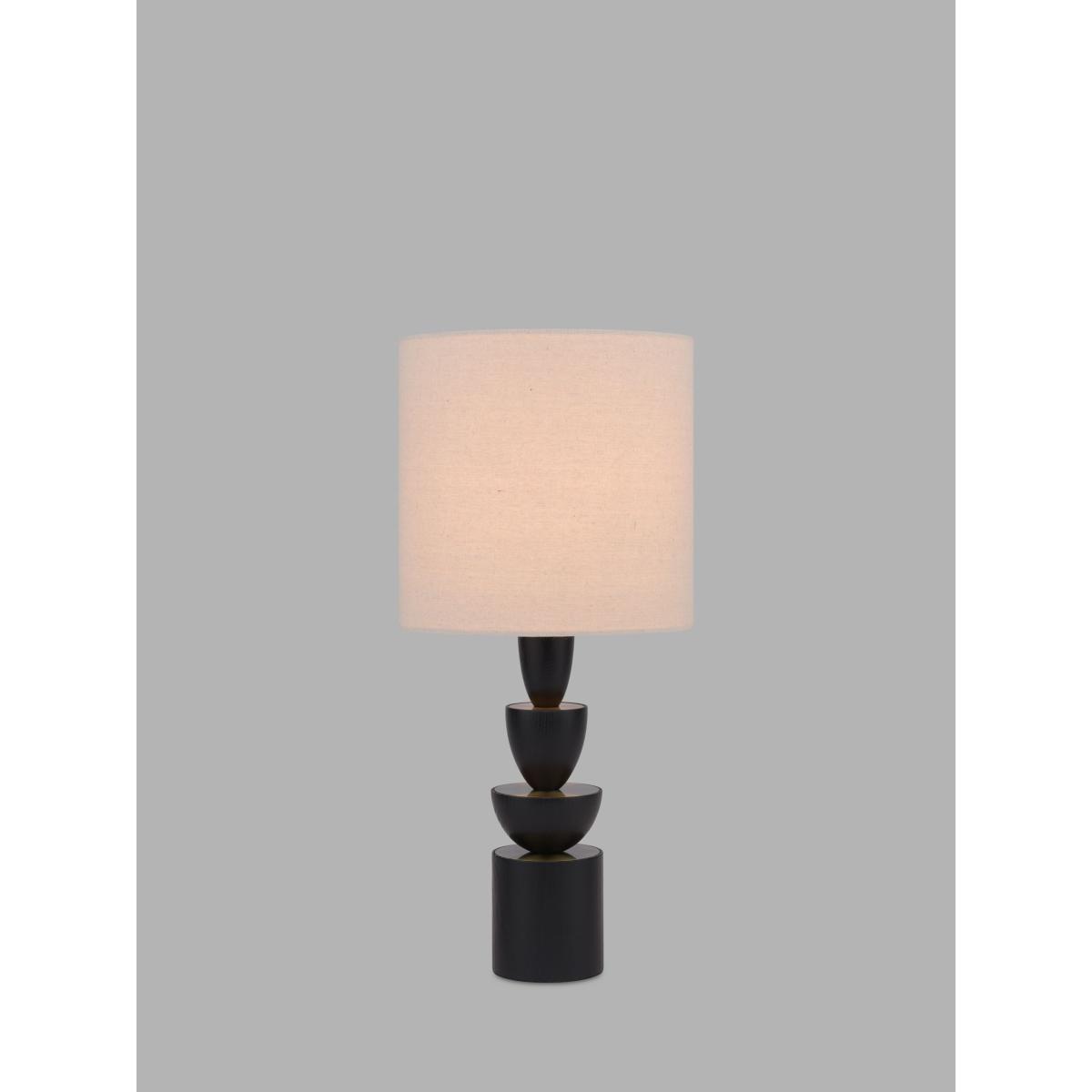 John Lewis Stacked Wooden Table Lamp – image 2