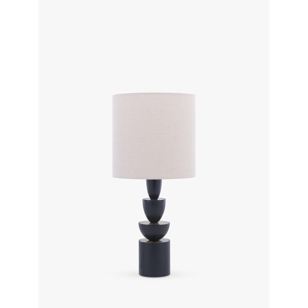 John Lewis Stacked Wooden Table Lamp – image 4