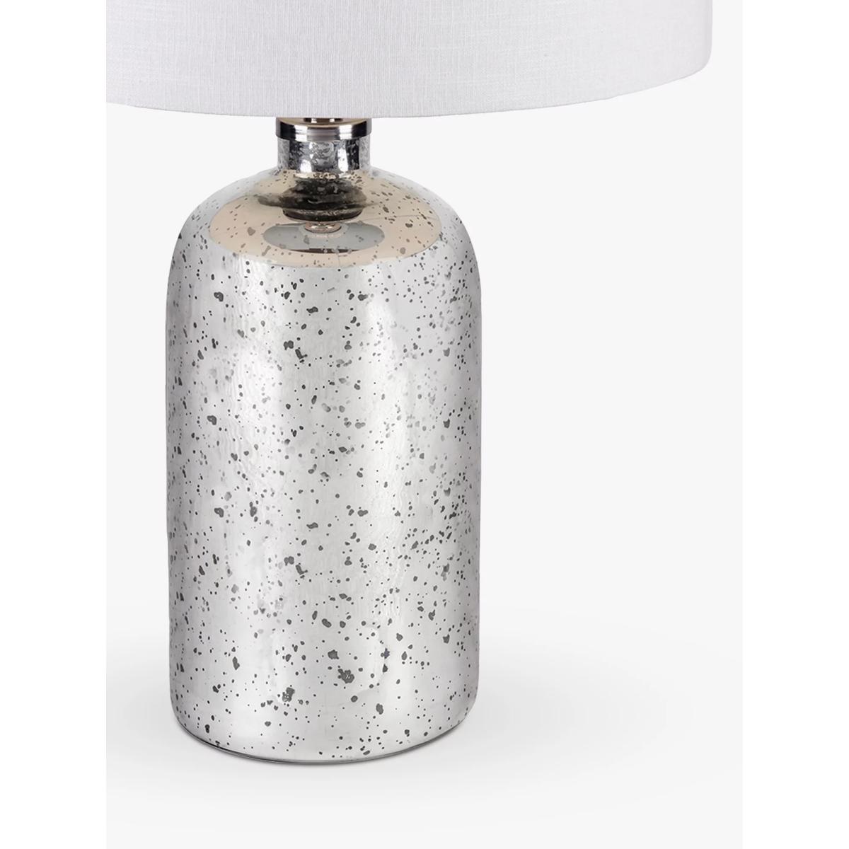 Pacific Lifestyle Ophelia Mercurial Glass Table Lamp, Silver – image 2