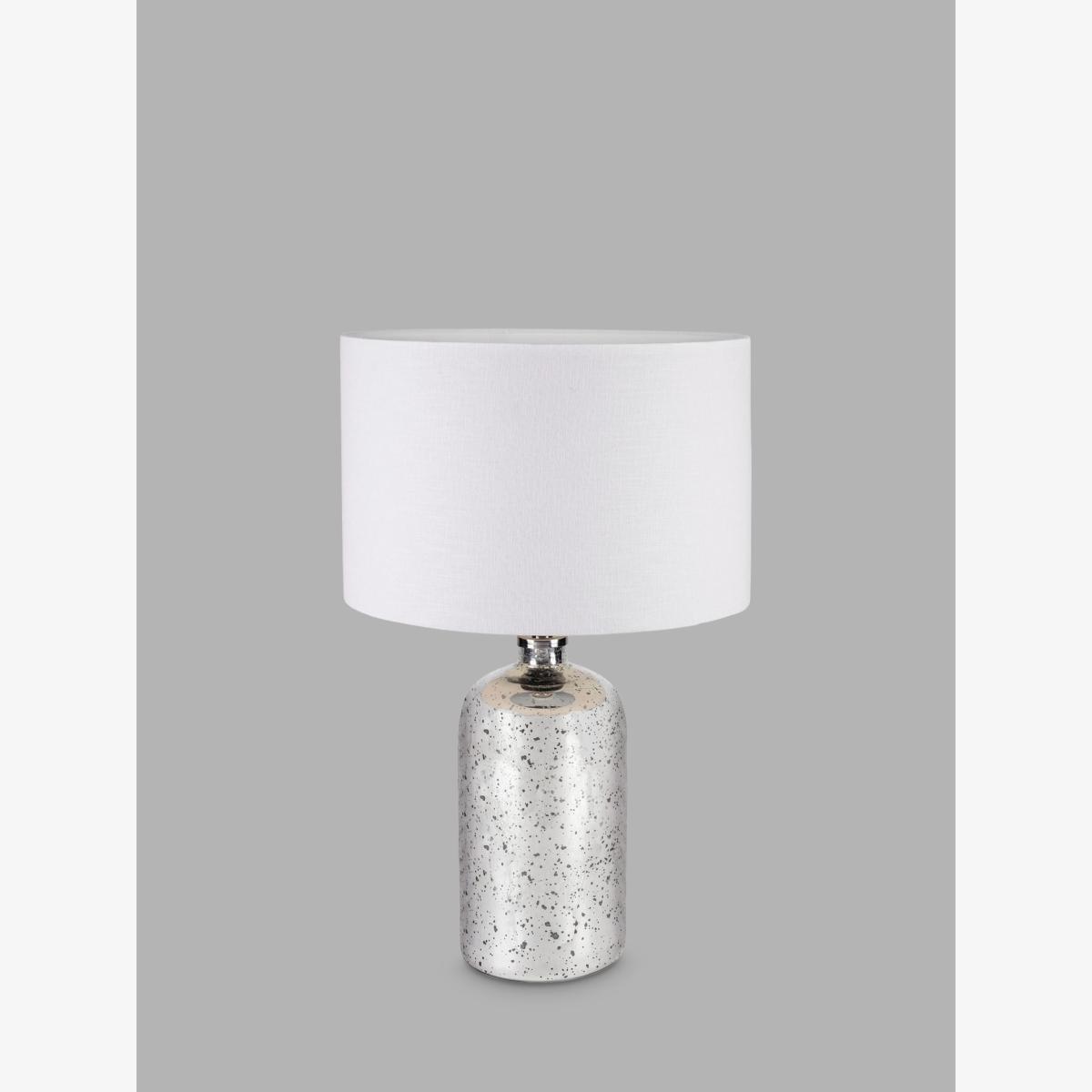 Pacific Lifestyle Ophelia Mercurial Glass Table Lamp, Silver – image 1
