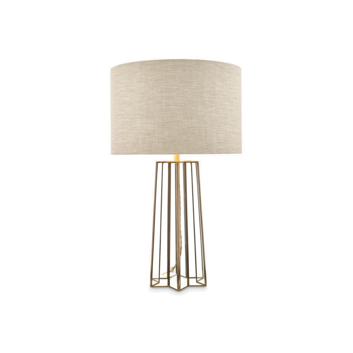 Laura Ashley Star Table Lamp, Brass – image 1