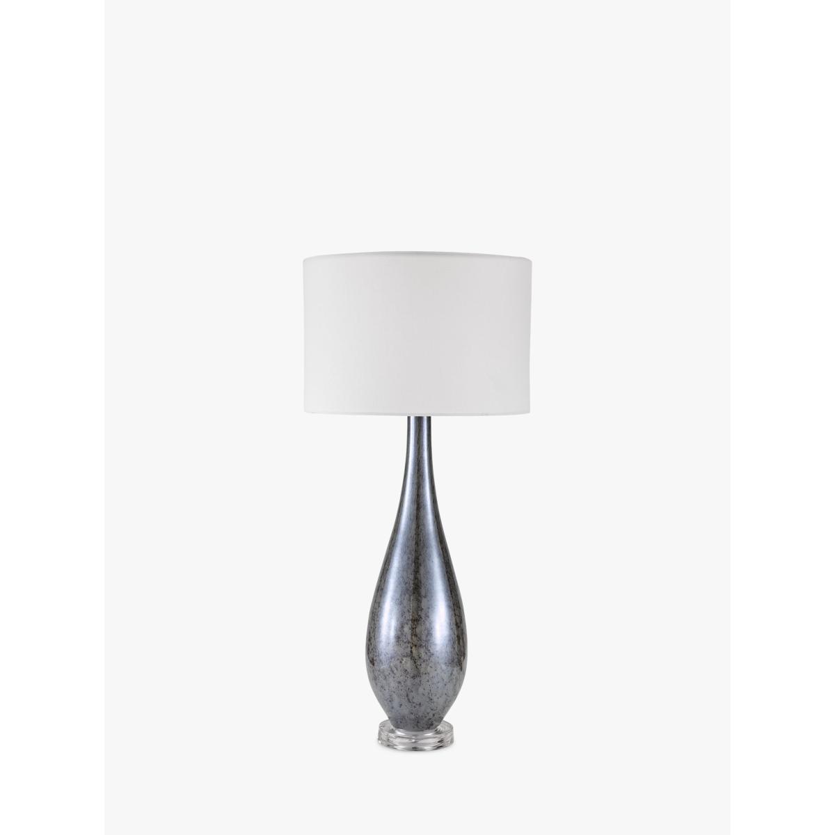 John Lewis Teardrop Glass Table Lamp, Grey – image 3