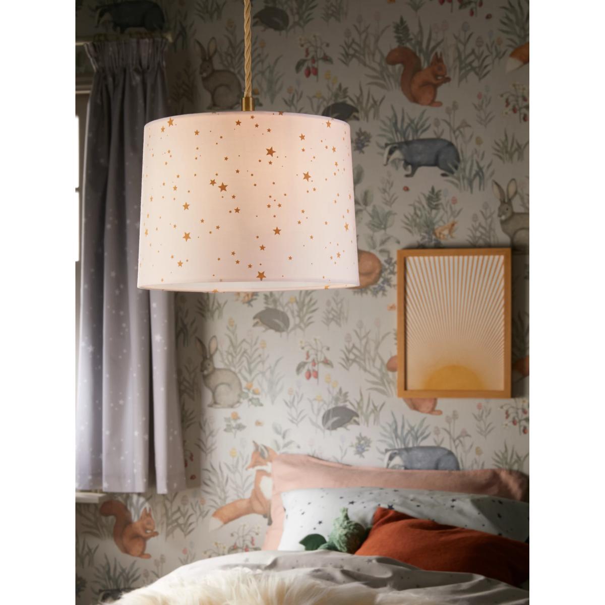 little home at John Lewis Stardust Tapered Lampshade – image 5