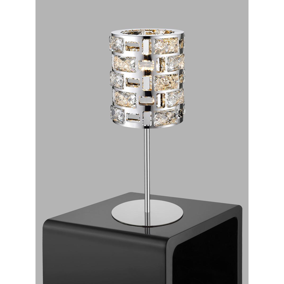 Impex Lola Crystal Table Lamp – image 1